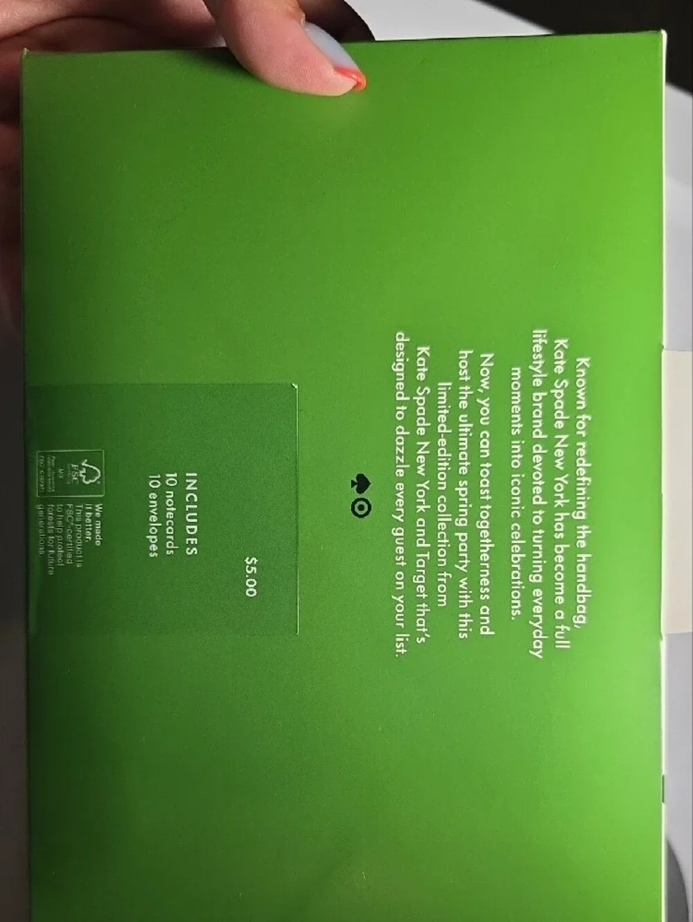 kate spade 10 Pack Notecards